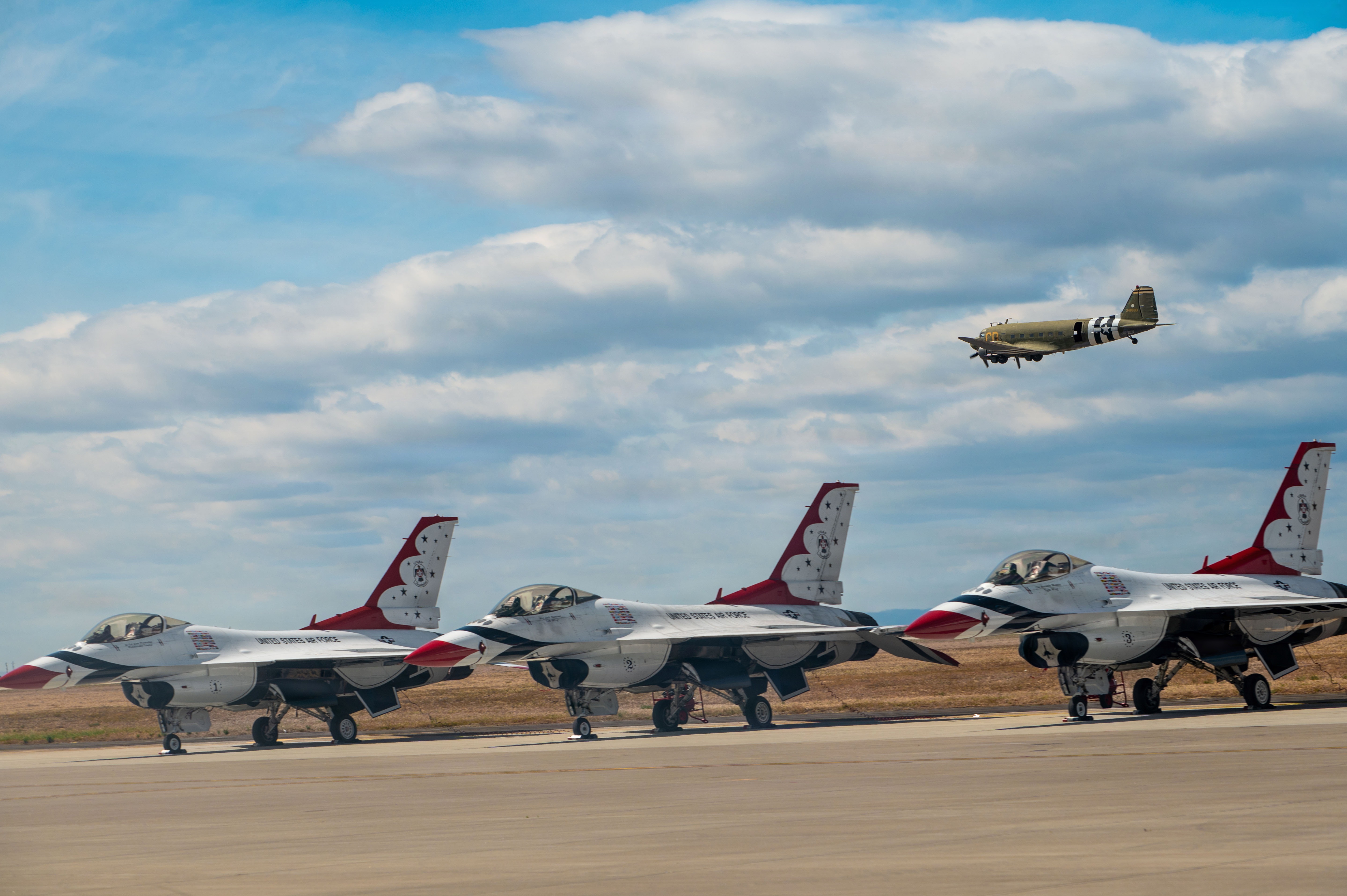 Military aircrew in 'stable condition' following midair collision at Idaho air show